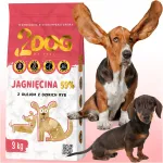 Kuivtoit koertele 2Dog lambalihaga, 3 kg, k&uuml;lmpressitud, h&uuml;poallergeenne
