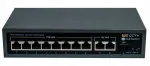 V&otilde;rgul&uuml;liti TG-SP08F2G1S-HB PoEga, 1x SFP, 120W, Extended režiim, valvekaameratele