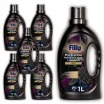 FILIP EFFICIENT vedel pesuvahend mustadele kangastele, 6 x 1 l komplekt
