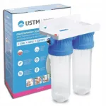 USTM ENTRY EMI 2-astmeline 10" veefiltrite komplekt, 3/4" &uuml;hendus