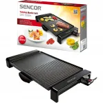 Sencor SBG106BK kaasaskantav elektrigrill, panini, must, 2300W