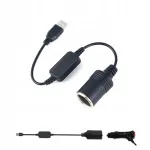 Auto adapter USB, sigaretis&uuml;&uuml;taja pesa