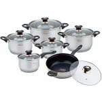 KINGHOFF KH-1767 12-osaline pottide komplekt