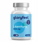 Toidulisand L-KARNITIIN 2000 mg 140 kapslit gloryfeel