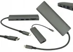 USB-C multifunktsionaalne HUB PD laadimise ja MicroSD lugejaga Hyperbook s&uuml;learvutitele