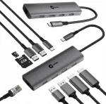 Gigabyte USB-C jaotur kahe monitori jaoks, 100W laadimisega