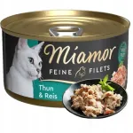 Miamor Cat Fillet m&auml;rg kassitoit tuunikala riisi želatiinis 100 g