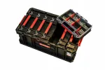 T&ouml;&ouml;riistakast QBRICK SYSTEM TWO BOX 200 kuue multifunktsionaalse korraldajaga