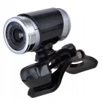 Veebikaamera USB 720P mikrofoniga ja kinnitusdetailiga, must