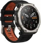 AMAZFIT T-Rex Ultra 2 51mm nutikell, must & h&otilde;bedane