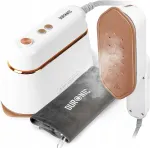 Triikraud MINI STEAM, 2-&uuml;hes, kokkupandav, 90 ml, turismiks, valge
