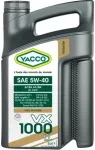 S&uuml;nteetiline mootori&otilde;li Yacco VX 1000 LL 5W40, 5 l