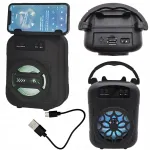 Kaasaskantav Bluetooth k&otilde;lar, 14 cm, USB, micro SD, RGB-valgustusega