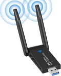 Juhtmevaba AC1300 USB 3.0 WiFi adapter kahe sagedusega (2,4 GHz / 5 GHz) arvutitele ja Mac-ile