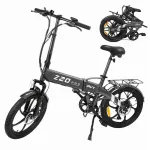 Kokkupandav elektrijalgratas PVY Z20 PRO, 500W, 36V 14Ah, 60 km, 32 km/h, 20"