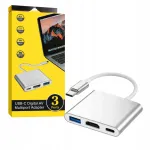 USB-C 3-&uuml;hes jagaja, USB 3.1, 4K Ultra HD
