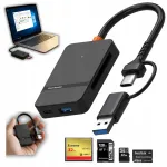 CR MS USB-A 3.0 SD/microSD kaartide adapter telefonile ja s&uuml;learvutile