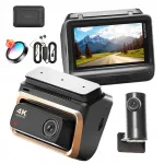 DDPAI Z60 Pro 4K HDR GPS videoregistraator tagakaamera ja 4G mooduliga