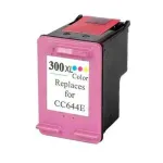 HP 300XL v&auml;rviline tindikassett, &uuml;hilduv D2560, F2420, F4210, F4280, F4580, C4780, 5660