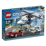 LEGO 60138 City politseihelikopter koos vintsi ja autoga