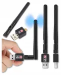 Traadita USB v&otilde;rgukaart antenniga, kuni 300Mbps, t&ouml;&ouml;ulatus kuni 30 m