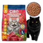 Kuivtoit steriliseeritud t&auml;iskasvanud kassidele veiselihaga 1 kg