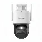 V&auml;line WiFi kaamera Reolink TrackMix, 4K UHD, p&auml;ikeselaadimise ja heliga, valge