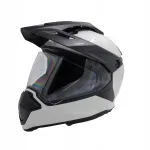 Motorratturi kiiver BMW GS, valge, suurus M