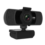 Veebikaamera mikrofoniga ja privaatsuskorgiga, 2K HD USB veebikaamera