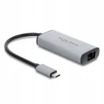 V&otilde;rgukaart Delock USB Type-C 10Gb/s LAN RJ45, USB-C, USB4, Thunderbolt