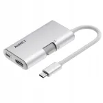 USB-C jaotur TravelDok UH-CUH01, 3-&uuml;hes, USB-A, HDMI 4K, 100W, 5 Gb/s