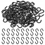 Mustad metallist S-kujulised konksud, 2,5 cm, 60 tk