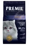 Premil Fancy kassitoit kanaliha, kalkuniliha ja riisiga, karvapallide vastu, 400 g