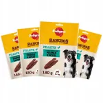 Koerte maius PEDIGREE Ranchos pardifilee, 4 x 180 g