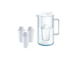 Aquaphor Nord 2,5 l veefiltri kann, 3 A5 kasseti (350 l) ja valge