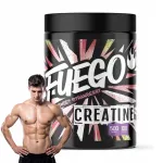 Kreatiinmonoh&uuml;draat MONO FUEGO 500 g magusa maasika maitsega