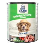 Konservtoit koertele CAN COUNTRY linnulihaga, t&uuml;kkides kastmes, 800 g