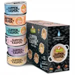 GranataPet Suppenkasper kassisupp, erinevate maitsetega komplekt, 12 x 70 g