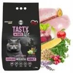 Biofeed Tasty Cats Life steriliseeritud kasside toit k&uuml;&uuml;liku lihaga, 1,5 kg