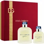 Meeste l&otilde;hnade komplekt Dolce & Gabbana Light Blue: tualettvesi EDT 200 ml