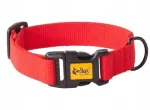 Koera kaelarihm Dingo, reguleeritav, puuvillane, 2,0&times;45 cm, punane