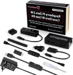 Raspberry Pi Zero 2 W korpus USB GPIO haruga, ABS plastikust