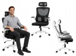 Kontoritool VINSETTO ergonoomilise pea- ja nimmetoega, kuni 120 kg