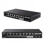Tenda TEM2010X v&otilde;rgu l&uuml;liti, 10 porti, 8x 2,5GbE, 2x 10G SFP+