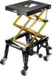 VIVOHOME mootorrataste h&uuml;drauliline lava, 159 kg, 30,5&ndash;78,5 cm, rattaga