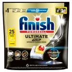 Finish Powerball Ultimate Plus All in 1 sidrunil&otilde;hnalised n&otilde;udepesukapslid, 25 tk