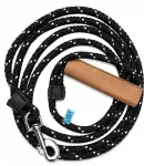 Koera jalutusrihm 10 mm, 10 m, helkuritega, LXL, valmistatud Poolas