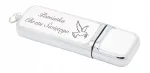 Nahast USB-m&auml;lupulk 64 GB graveeringuga ristimiseks
