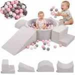 KiddyMoon vahum&auml;ngukomplekt lastele, bassein 300 palliga
