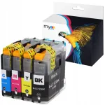 BROTHER LC123 XL tindikassetid, 4 tk, sobivad DCP-J132W, J152W, J752DW, J4110W, J152WR printeritele